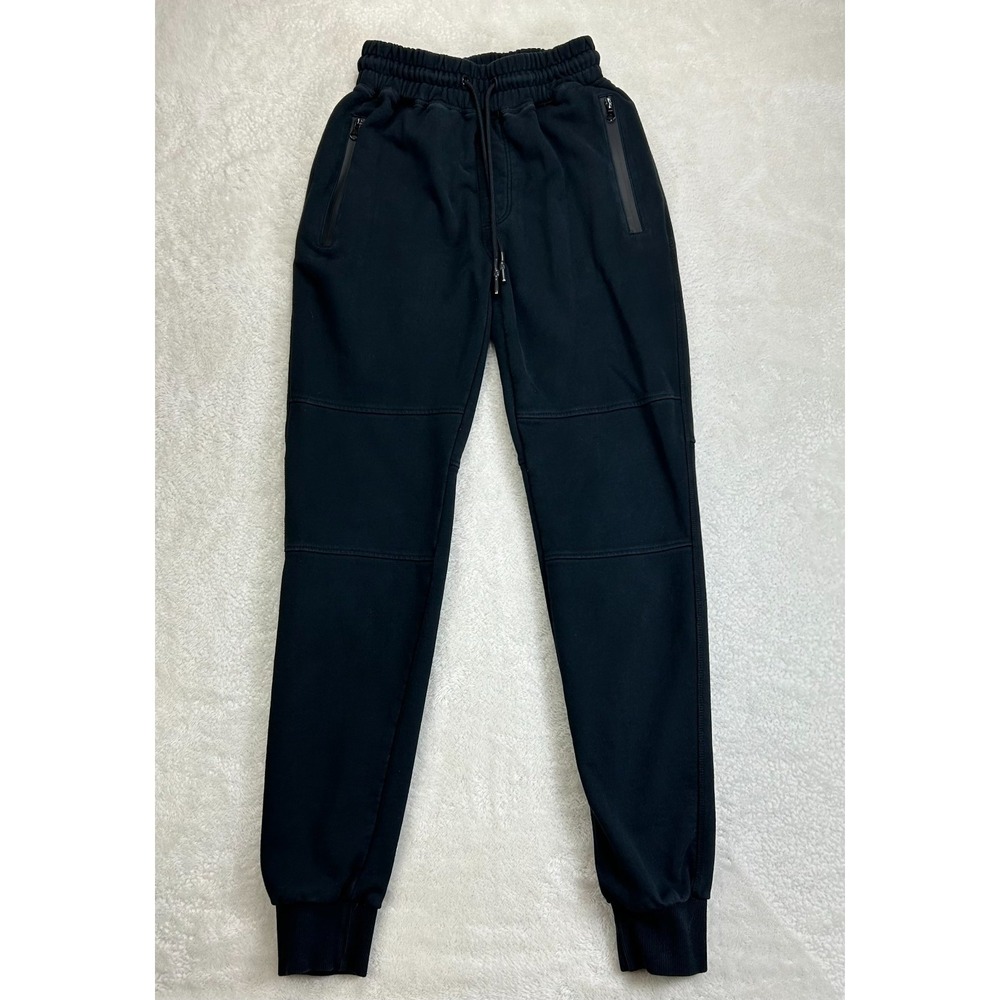 American Tall Wearever French Terry Jogger Pants Mens S Navy Blue Comfort Waist